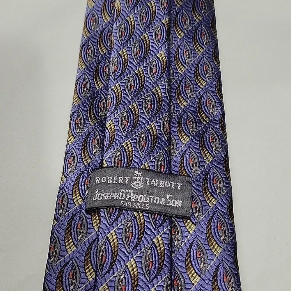 Robert Talbott men's hand-sewn Silk Tie Made In The USA
